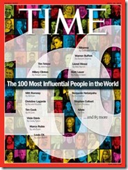 Time Magazine 2012 100 Most Influential People in the World